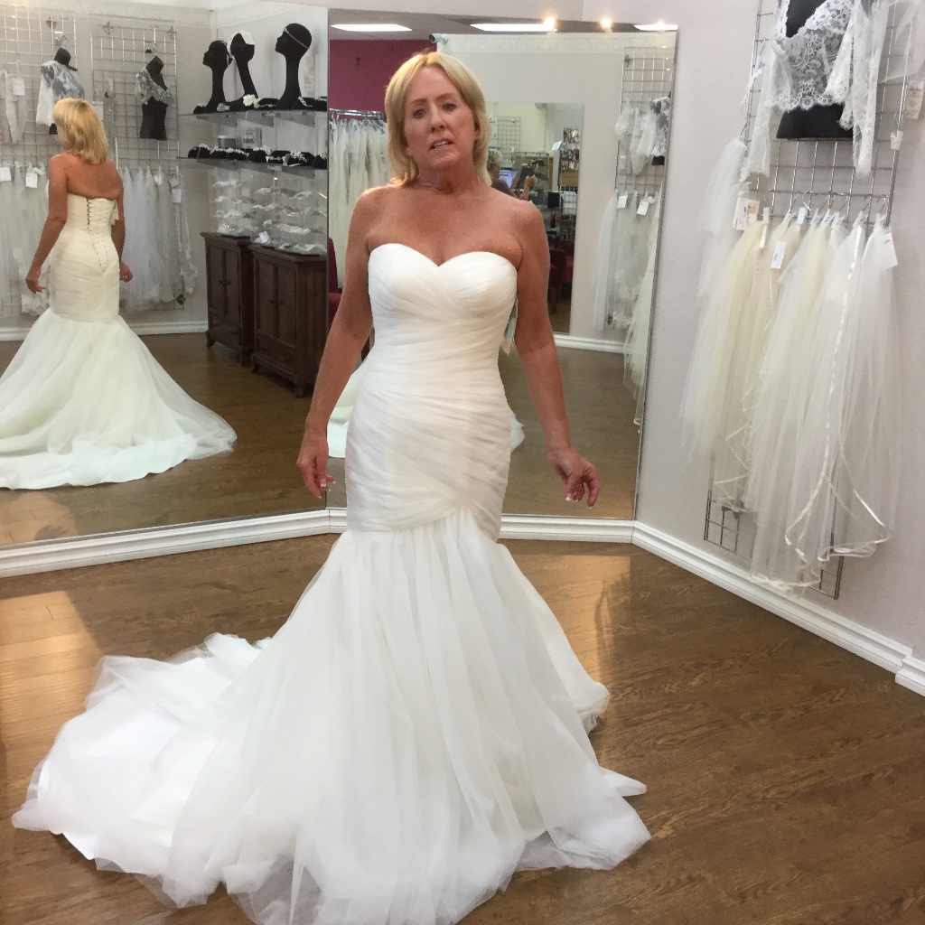 Wedding Dress And Veil Combo For 250.00